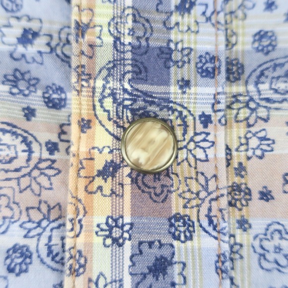 Wrangler Retro Premium Pearl Snap Western Shirt Mens Large Bandana Print - Picture 6 of 11